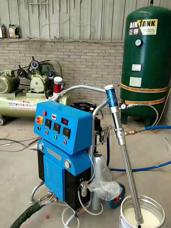 影视道具喷涂聚脲(图2) Q5200型泡沫影视道具喷涂聚脲设备