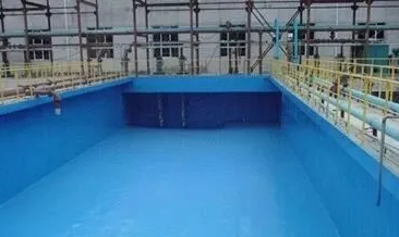 防水材料聚脲让水池、屋顶不漏水