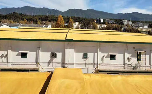 粮仓硬泡聚氨酯喷涂机保温层(图1) 粮仓硬泡聚氨酯喷涂机保温层案例