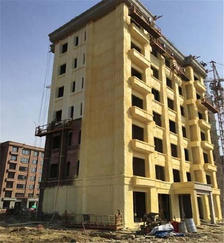 发泡外墙保温(图2) 发泡外墙保温