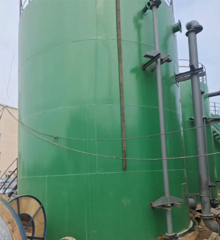 除盐水箱聚脲涂料施工(图1) 除盐水箱聚脲涂料